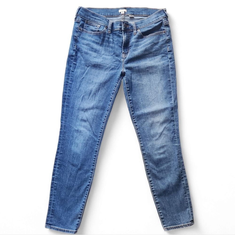 J. Crew Stretch Skinny mid-rise jeans 30